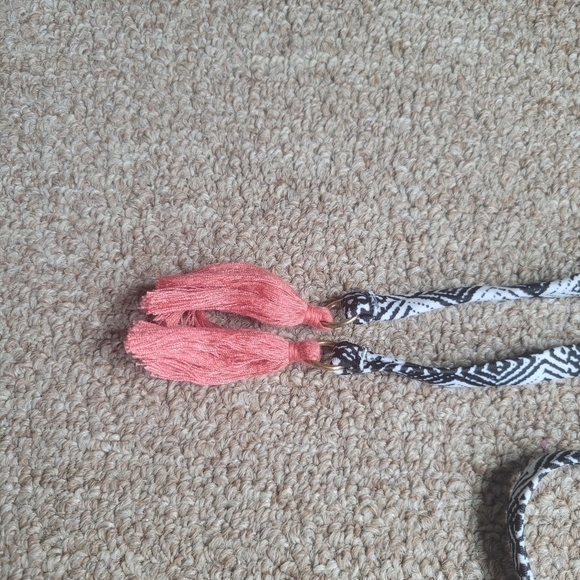 NWOT No Boundaries Women's Tribal Aztec Print Halter Swim Top Size Large (11-13) - Picture 3 of 14